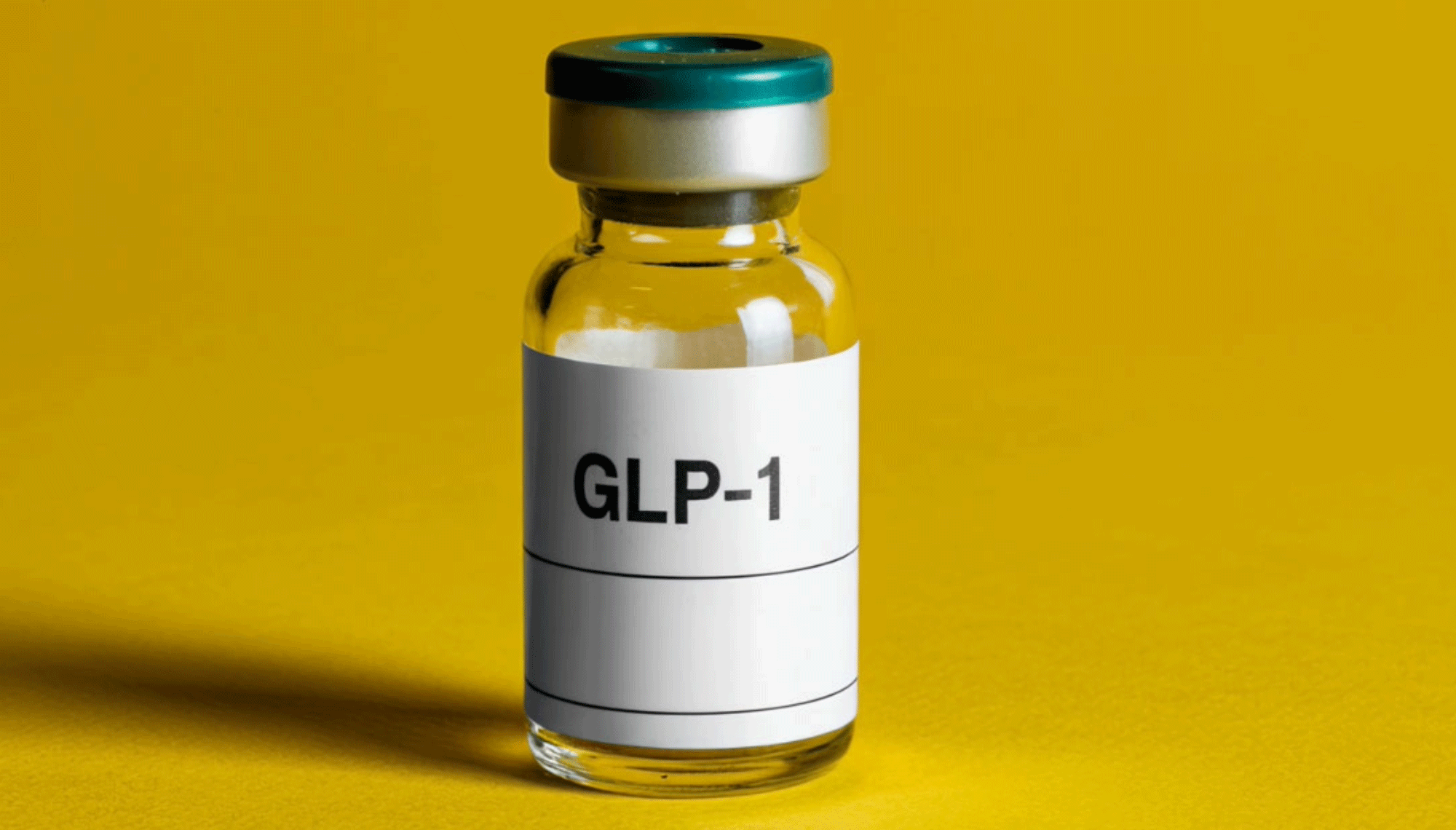 GLP-1 drug used initially for treating type 2 diabetes, depicted in a clinical setting with medication packaging.