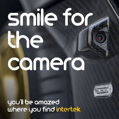 Small security camera on car